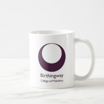 Einfache Birthingway Logo-Tasse