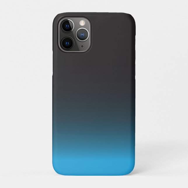 Einfache Black and Blue iPhone 7 Fall, Tough Case-Mate iPhone Hülle (Rückseite)