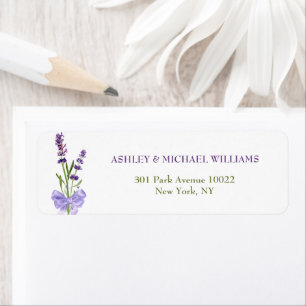 Einfache Bläserei-New Fashion Lila Lavender Weddin