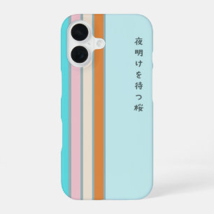 einfache blaue Hülle iPhone 16 Hülle