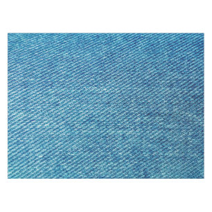 Einfache blaue Jeans Denim Textile Textur Tischdecke