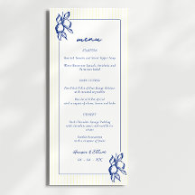 Einfache blaue und gelbe Doodle-Zitronen-Hochzeit