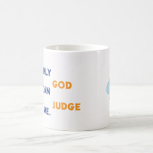 Einfache blaue Wolken Ästhetische Custom Mame Kaffeetasse