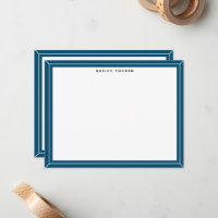 Einfache Blue Frame Custom Persönlich Beruflich