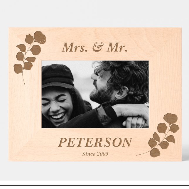 Einfache Blume mit individuellen Holzbilderrahmen Geätzte Rahmen (Von Creator hochgeladen)