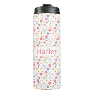 Einfache Blume Thermosbecher