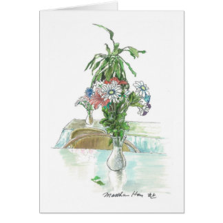 Einfache Blumenanordnung