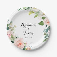 Einfache Blumenkalligrafie Hochzeitstorte
