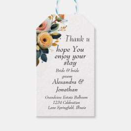 EINFACHE BLUMENKUNST GESCHENKANHÄNGER