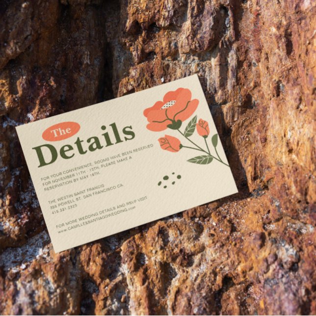 Einfache Blumenzettel Begleitkarte (Von Creator hochgeladen)