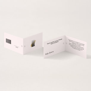 Einfache Blush-Logo-UPC-Kleidung Preis-Markierung