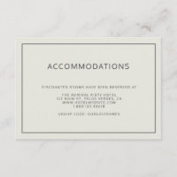 Einfache Border Light Beige Hochzeitsunterkünfte