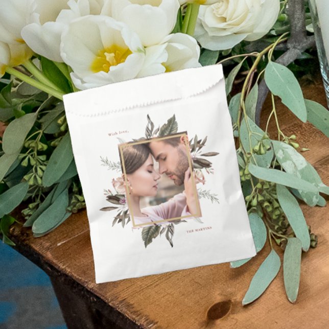 Einfache botanische Hochzeit Geschenktütchen (Von Creator hochgeladen)