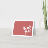 Einfache Box Dankeschön Karte