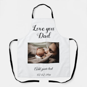 einfache bunt minimale Foto Väter Tageskarte dr Schürze