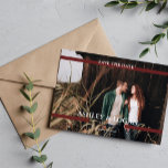 Einfache Burgundy Wedding Save the Date<br><div class="desc">Einfache moderne Hochzeit Speichern Sie das Datum personalisierte Fotokarten. Für eine erweiterte Anpassung dieses Designs klicken Sie bitte auf den Button "Anpassen"! Auf Anfrage können Sie auch passende Objekte und weitere Farboptionen auswählen.</div>