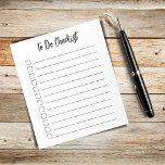 Einfache Checkliste mit schwarzen und weißen Fäden Notizblock<br><div class="desc">Moderne,  einfache und einfache Checkliste mit ausgeklügelten Checkboxen,  die Sie für alle Ihre Produktivitätsaufgaben verwenden können.</div>