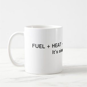 EINFACHE CHEMIE KAFFEETASSE