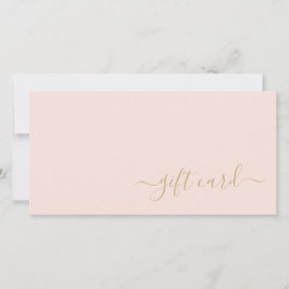 Einfache Chic Blush Pink Gold Hair Stylist Geschen