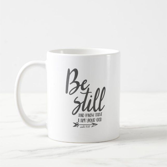 Einfache Christliche Bibel Verse noch Psalm 16 Tas Kaffeetasse (Links)