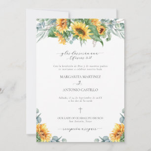 Einfache Christliche Hochzeitseinladung Einladung