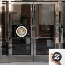 Einfache Coffee Cup Coffee Shop Geschäftsöffnungsz