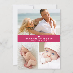 Einfache Collage Rot