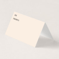 Einfache Creme Potluck Dish Rezept Zelt Cards