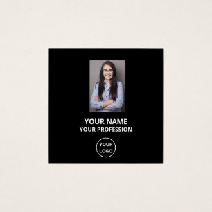 EINFACHE CUSTOM-BESCHÄFTIGUNGSNUMMER FOTO VISITENK