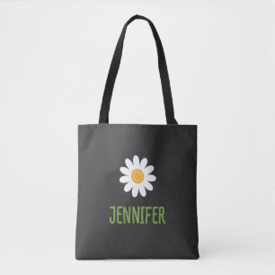 Einfache Daisy Floral Monogram
