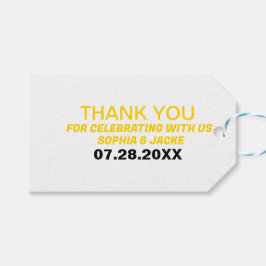 EINFACHE DANK GESCHENKANHÄNGER