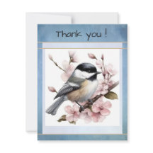 Einfache Dankeskarte