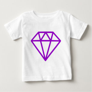 Einfache Diamant Baby T-shirt