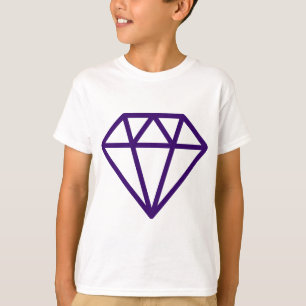 Einfache Diamant T-Shirt
