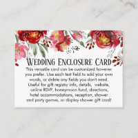 Einfache DIY Custom Wedding Red & Pink Blume