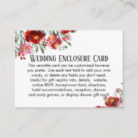 Einfache DIY Custom Wedding Red & Pink Blume