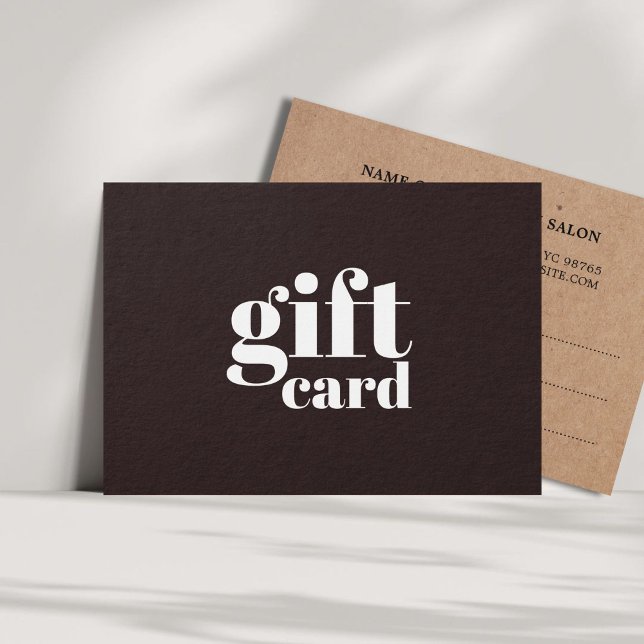 Einfache dunkelgraue gedruckte Kraft Schönheitssal (Von Creator hochgeladen)