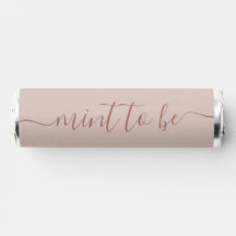 Einfache Dusty-Rose "Mint to Be"