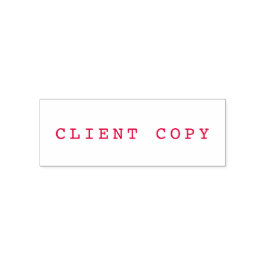 Einfache, einfache, benutzerspezifische Textclient Permastempel