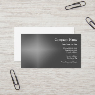 Einfache, einfache Business Card Visitenkarte