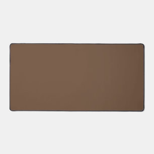 Einfache einfarbige braune Farbe Braun Schreibtischunterlage