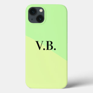 Einfache einfarbige Hinzufügen von Namens-Text Mon Case-Mate iPhone Hülle