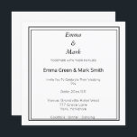 Einfache Einladung auf dem White Square<br><div class="desc">Einfache Einladung auf dem White Square</div>