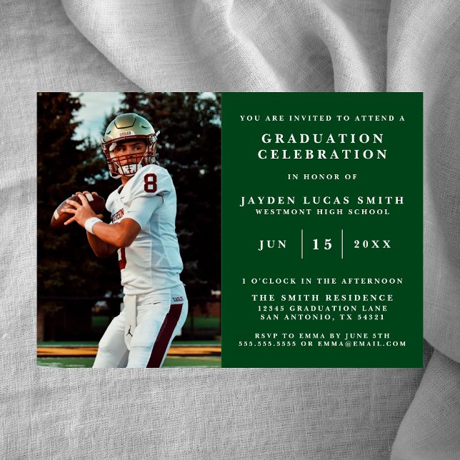 EINFACHE EINLADUNG DES KLASSISCHEN FORMAL-FOTO-ABS (Von Creator hochgeladen)