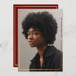 Einfache Einladung des modernen Abschlusses an der