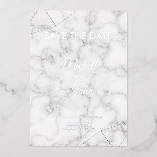 Einfache Einladung zur Farb-Hochzeit 