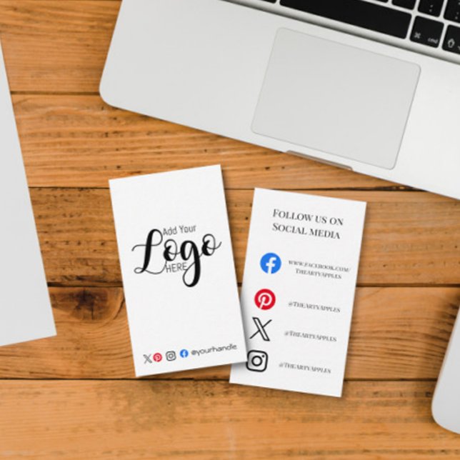 Einfache Einsteckkarte für Ihre LOGO-Produktbestel Visitenkarte (Von Creator hochgeladen)