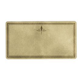 Einfache Elegance Apothekarisches Etikett