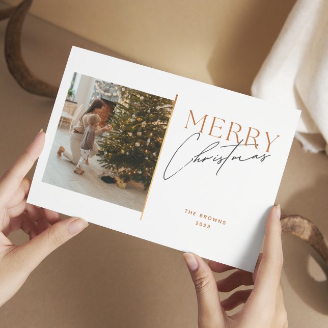 Einfache Elegance Minimalistisch Frohe Weihnachten (Von Creator hochgeladen)