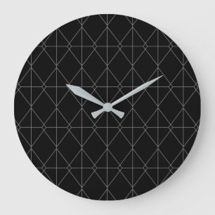 Einfache, elegante, coole, trendige Linienführung Große Wanduhr